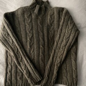 American Eagle outfitters Donegal Cable Sweater L